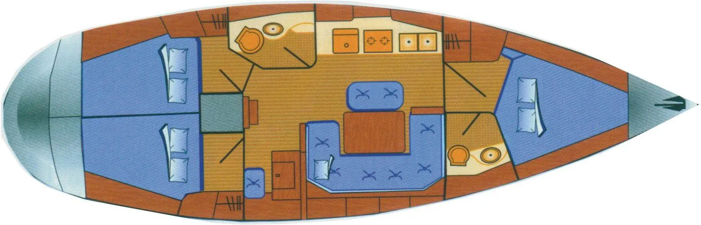 Rent a 12.75m Boat in Simuni