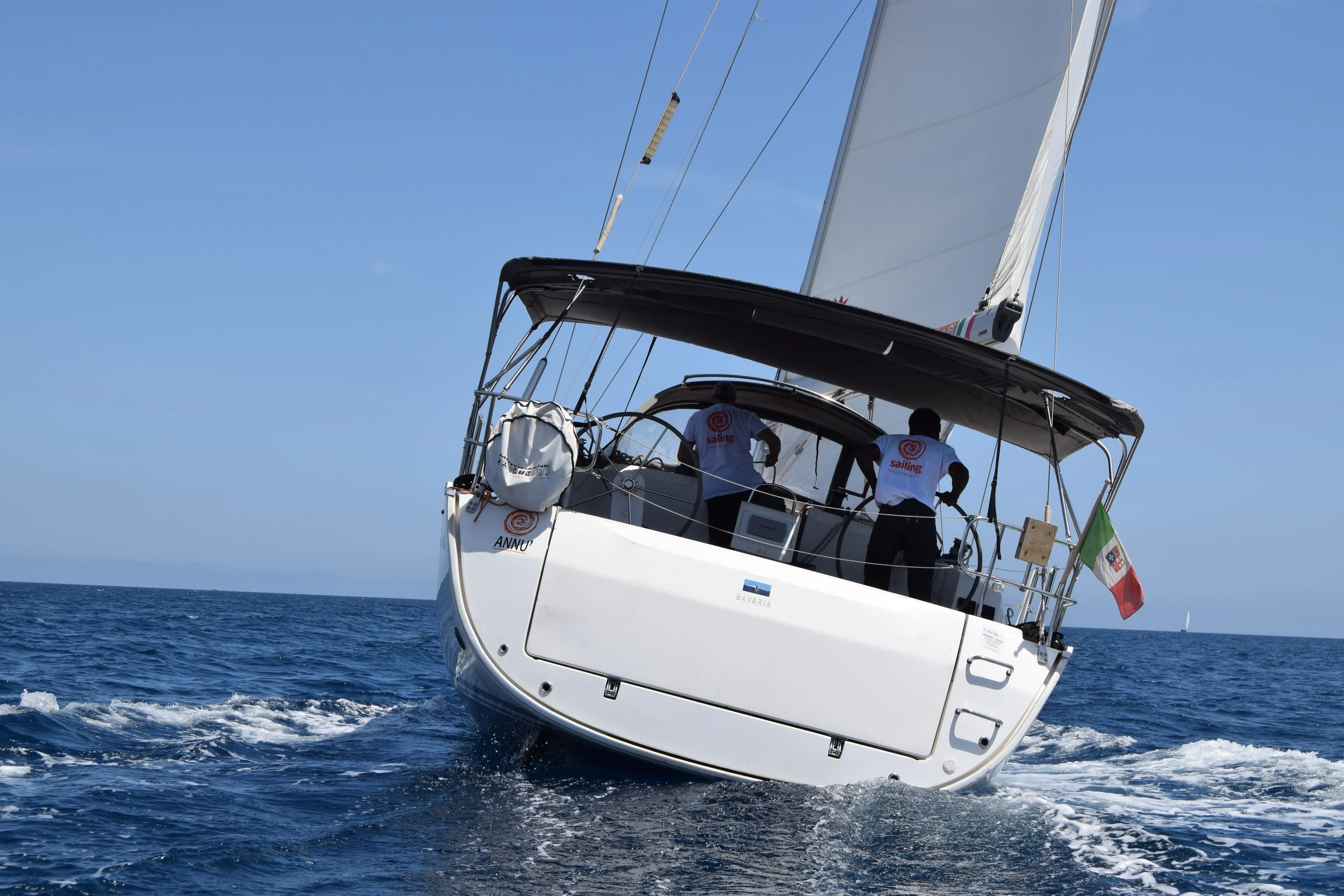 Explore Palermo on a 14.27m Rental Sailing Yacht Bavaria Cruiser 46