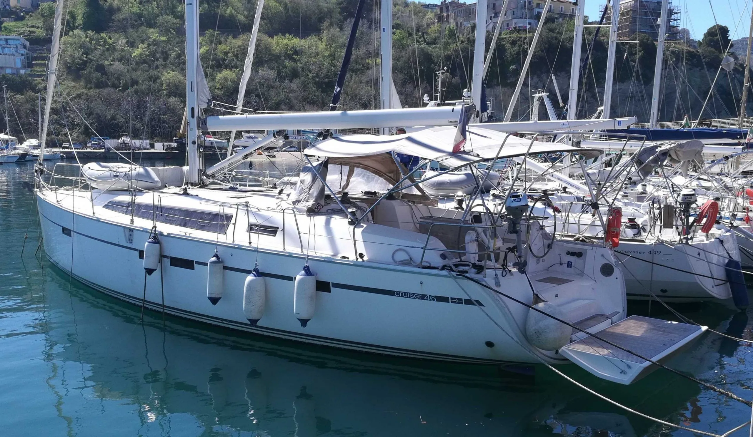 Charter a 14.4m 4 Cabin Sailing Yacht in Agropoli