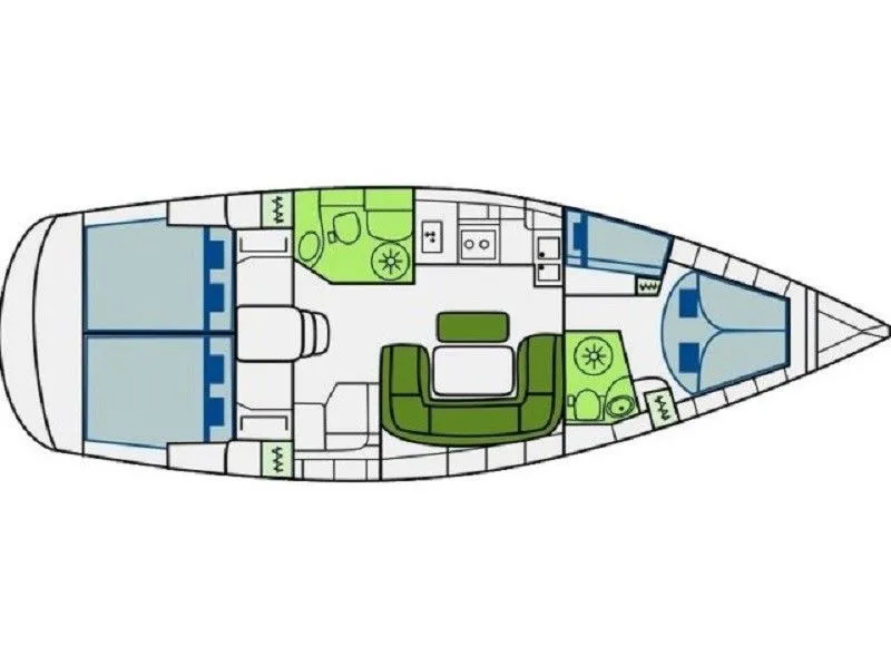 Explore Marina on a 14.4m Rental Sailing Yacht