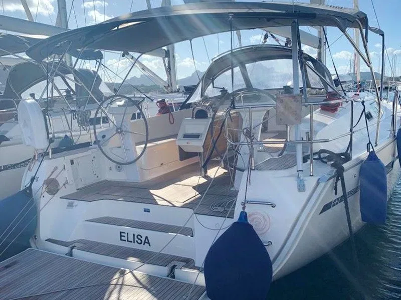 Explore Cannigione on a 14.27m 4 Cabin Sailing Yacht Rental