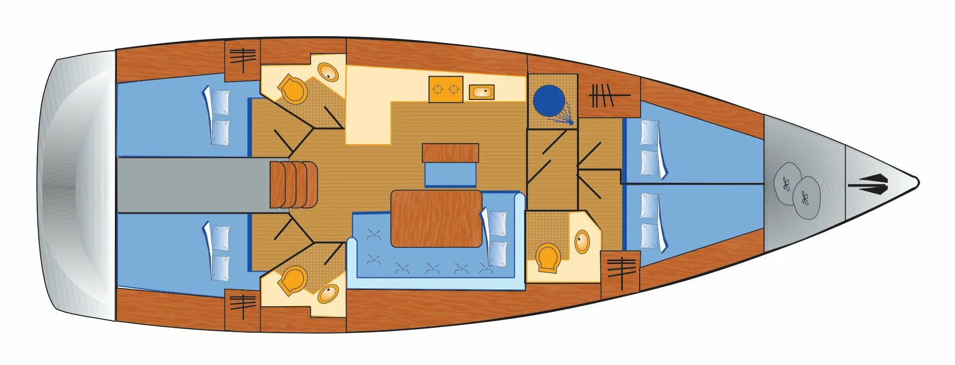 Heiligenhafen 14.27m Kiralık Tekne