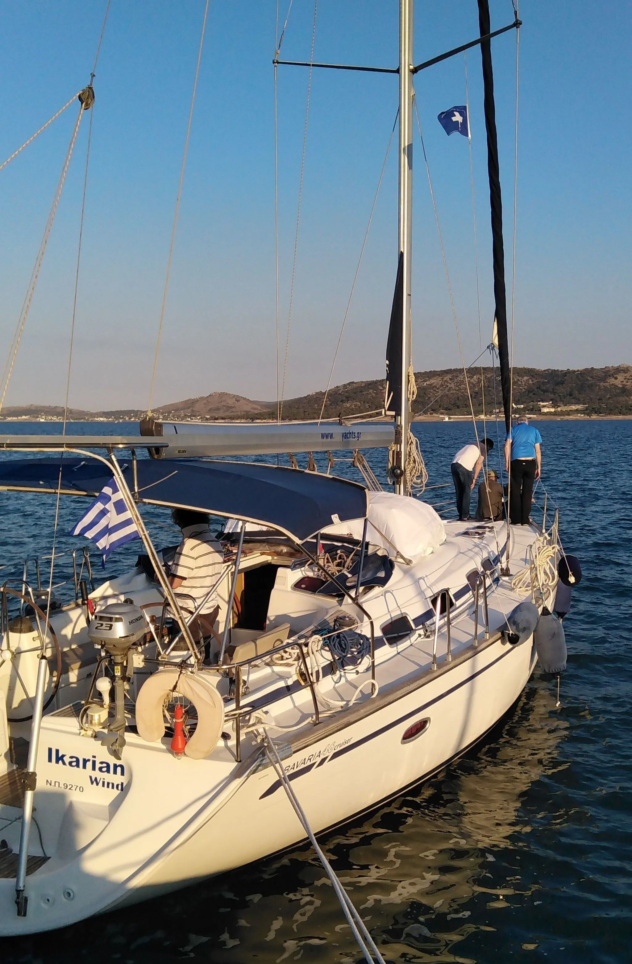 Ikarian Wind Charter Boat