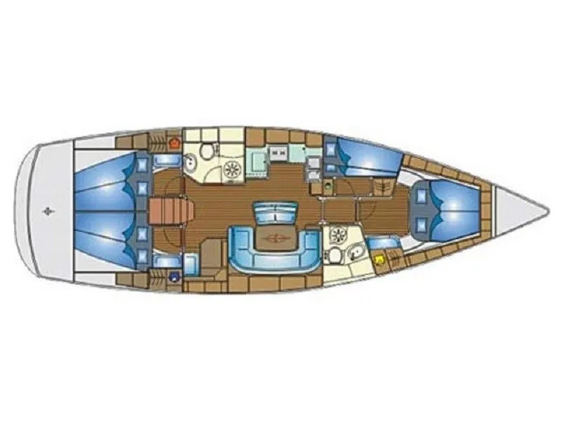 Rent a 14.4m Sailing Yacht in Skradin