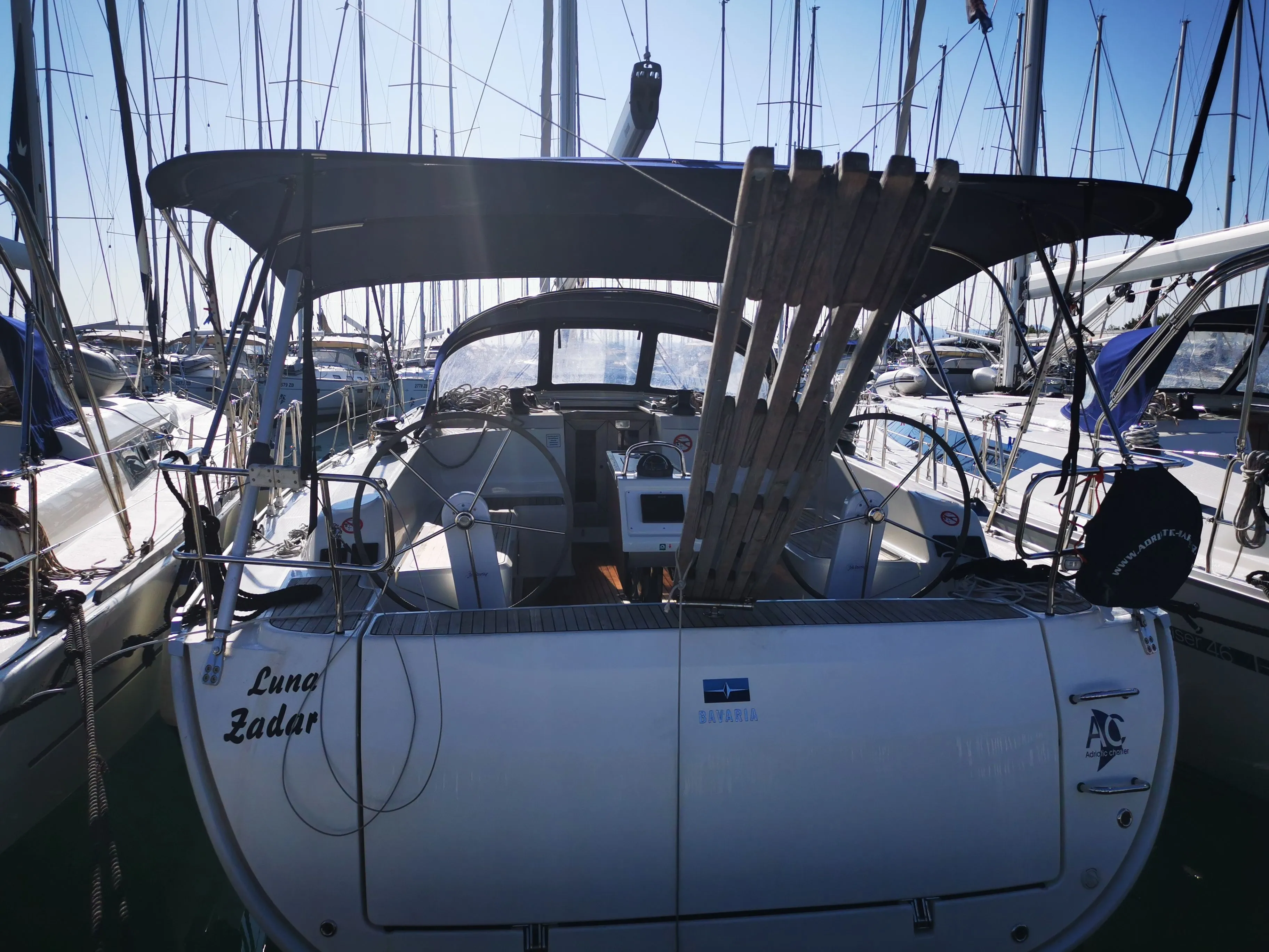 14.4m Sukosan Sailing Yacht Bavaria Cruiser 46 Hire