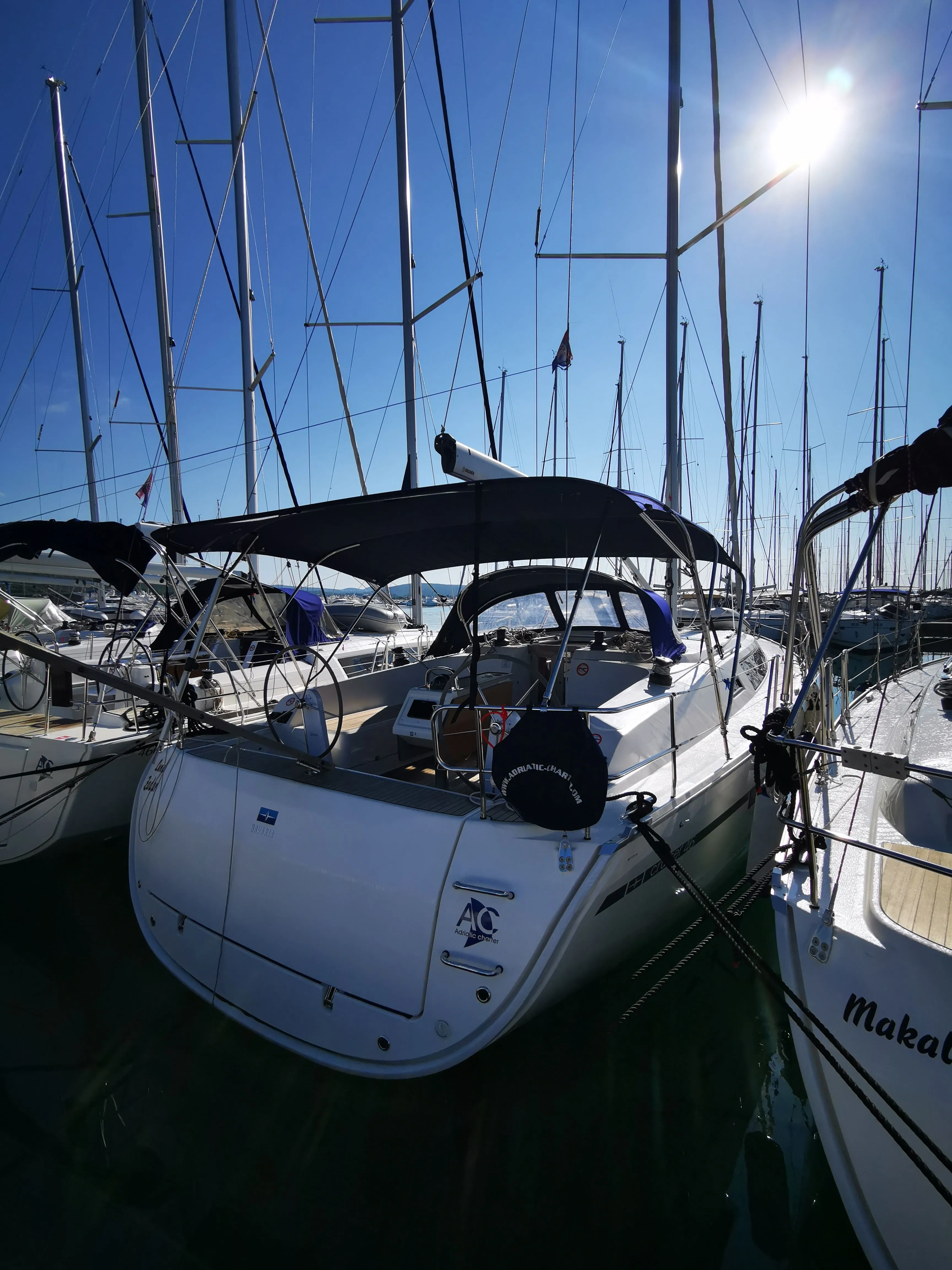 14.4m Sukosan Sailing Yacht Bavaria Cruiser 46 Hire