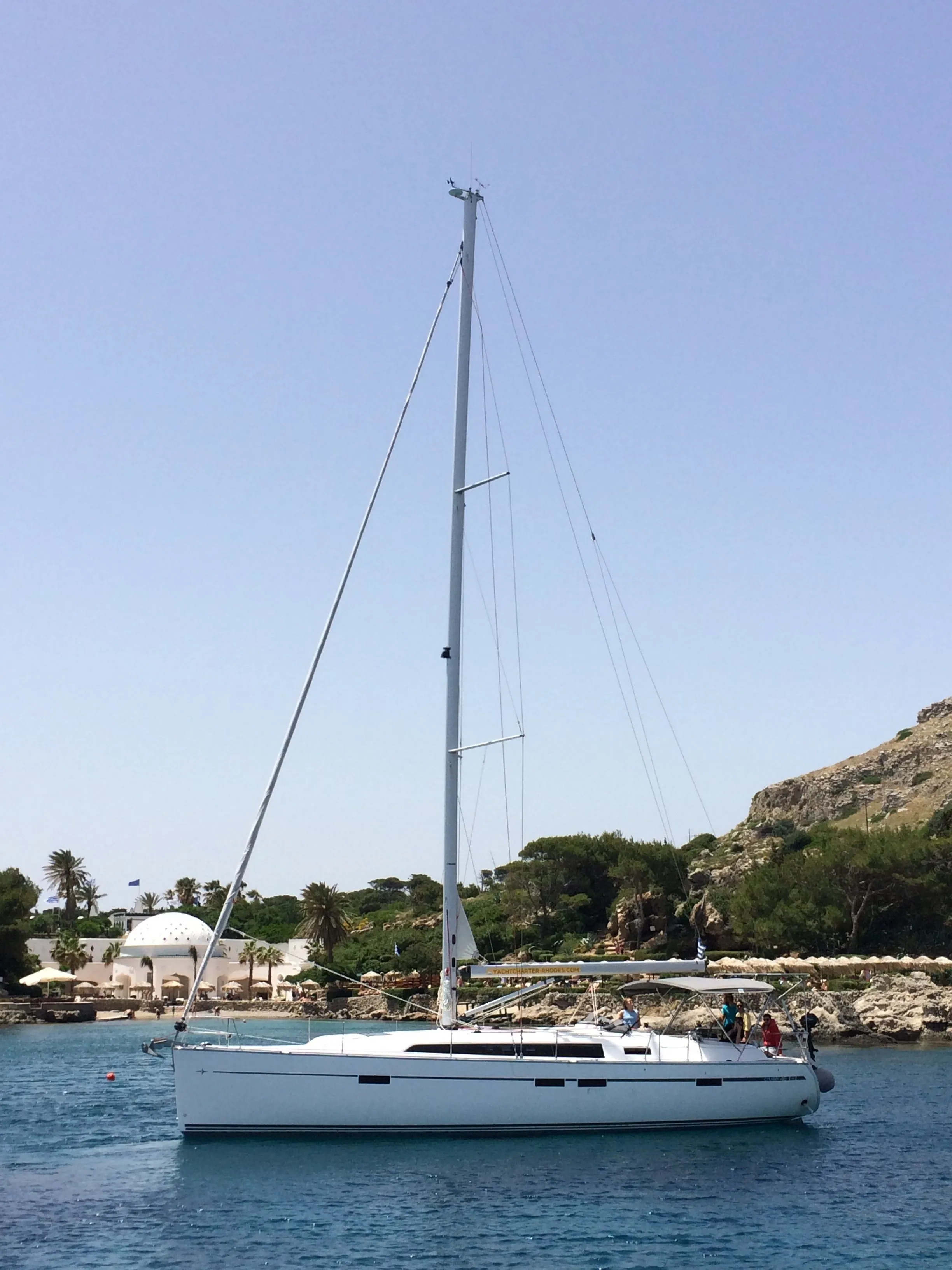 Charter a 14.27m 4 Cabin Sailing Yacht in Rhodes Town