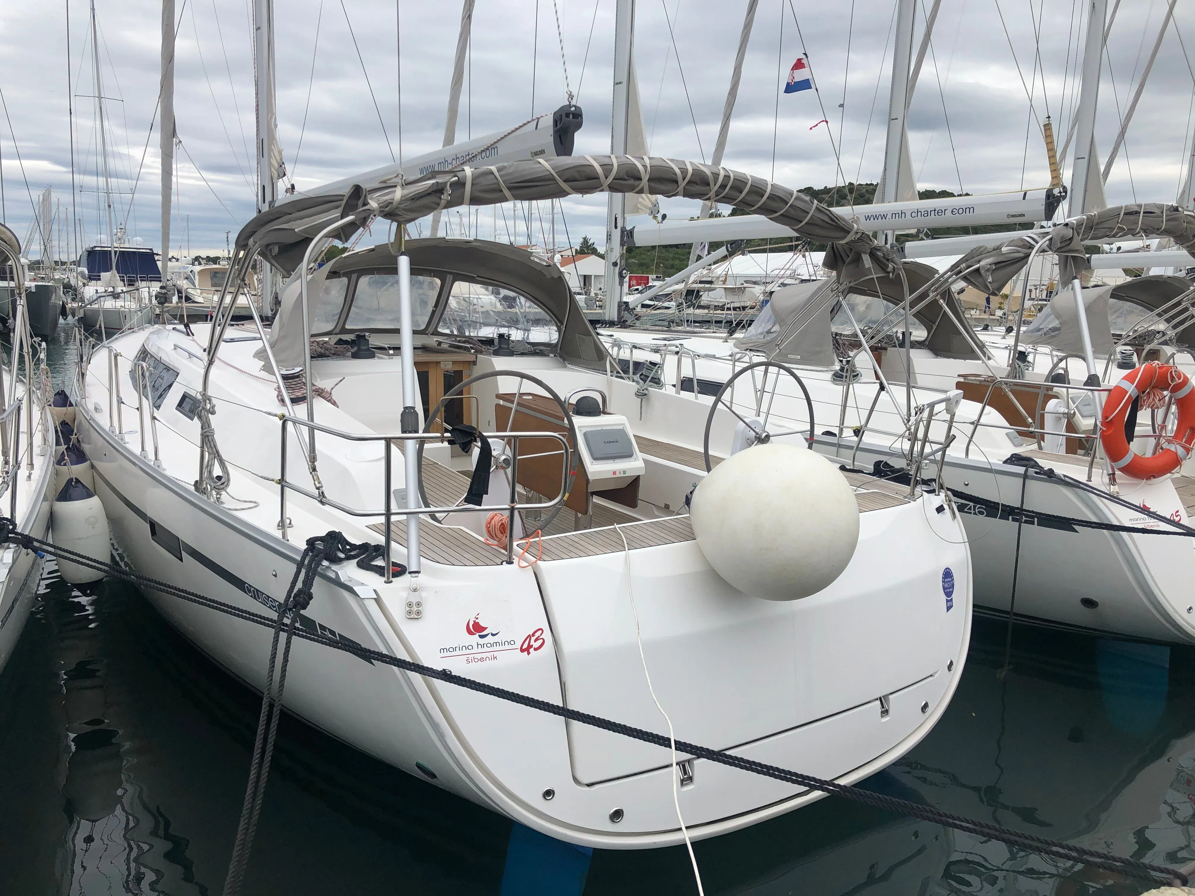 14.27m Murter Sailing Yacht Bavaria Cruiser 46 Hire