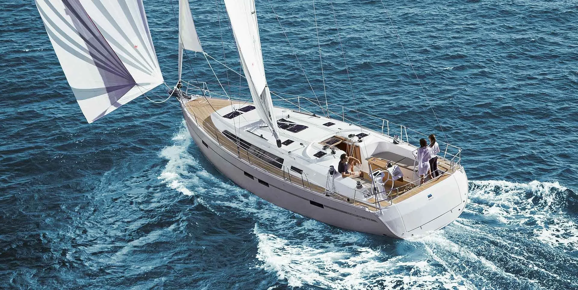 Charter a 14.24m Sailing Yacht Bavaria Cruiser 46 in Rostock