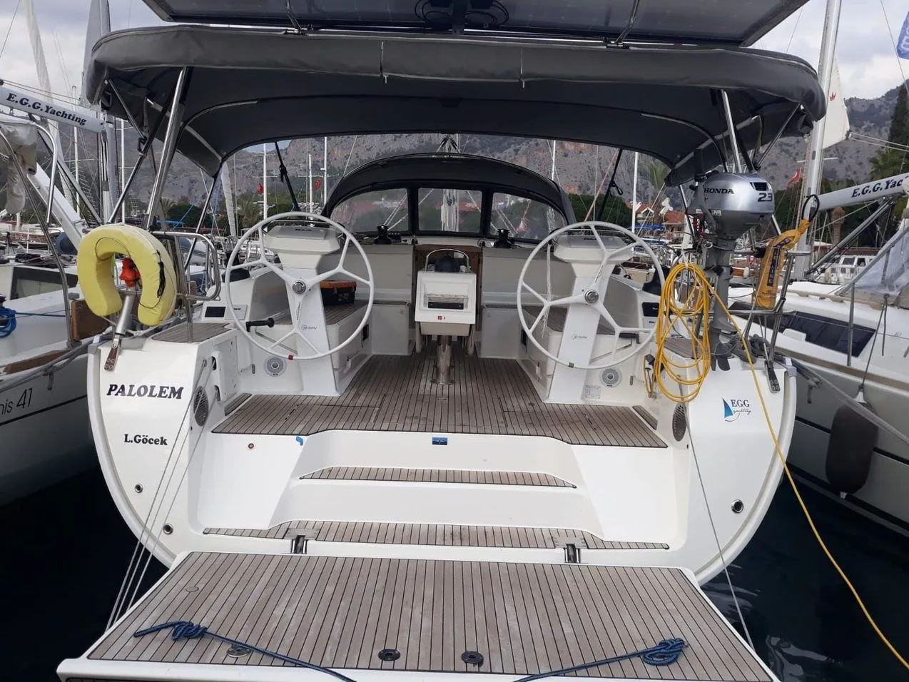 Boot - Charter a 14.27m 4 Cabin Sailing Yacht in Göcek