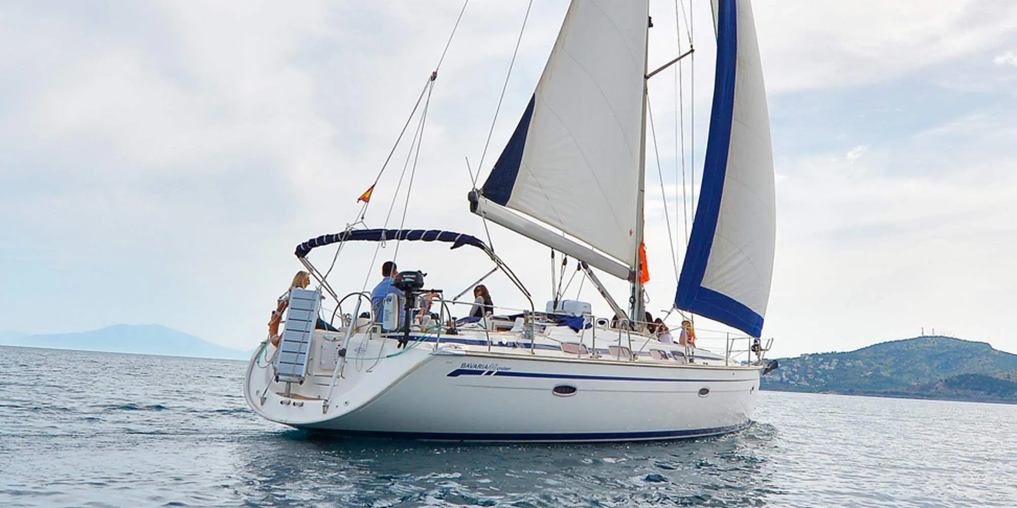 14.25m Naples Bavaria Cruiser 46 Hire