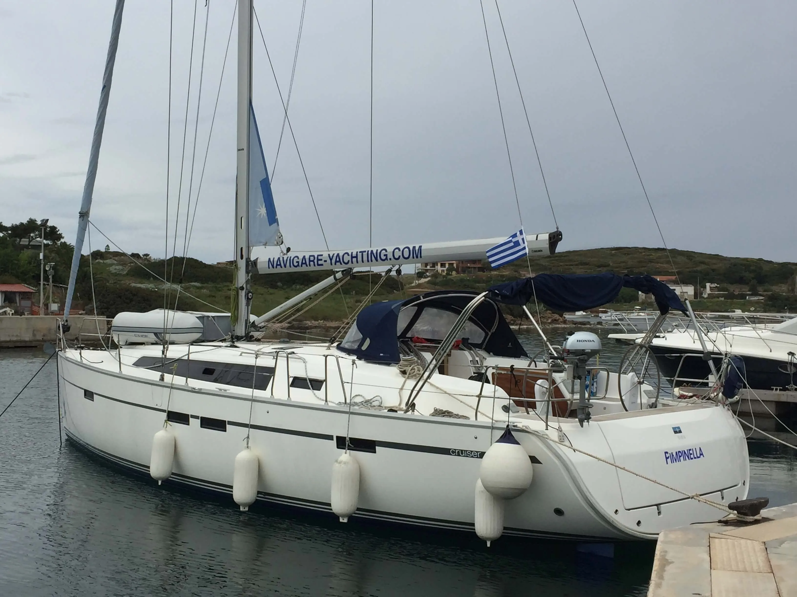 Explore Elliniko on a 14.27m Rental Bavaria Cruiser 46