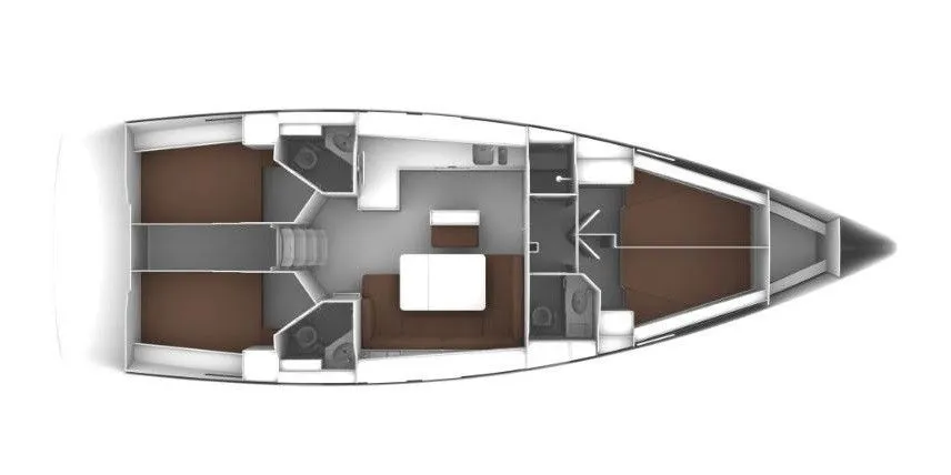 Rent a 14.27m 4 Cabin Sailing Yacht in Vrsar