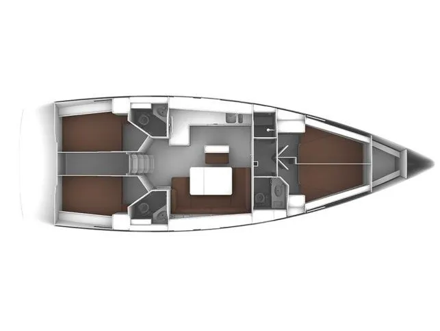 14.27m Gothenburg Bavaria Cruiser 46 Hire