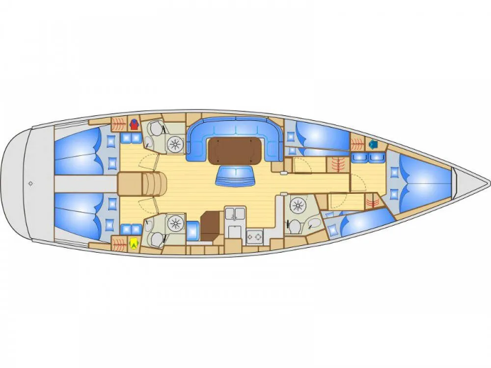 Explore Talamone on a 15.43m Rental Boat