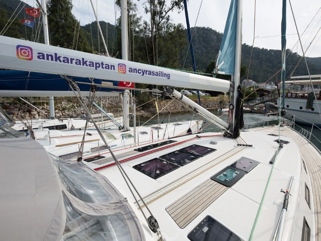 15.57m Fethiye Bavaria Cruiser 50 Sailing Yacht Hire
