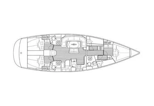 Explore Fezzano on a 16.1m Rental Sailing Yacht Bavaria Cruiser 50