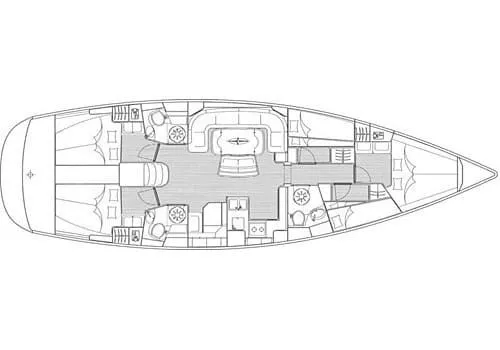 Bodrum 15.5m Kiralık Bavaria Cruiser 50