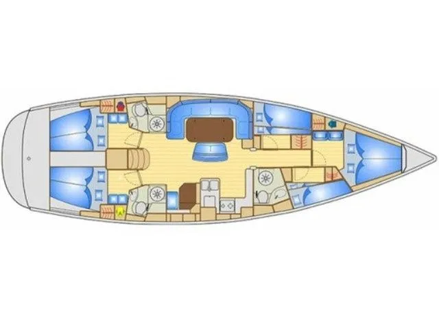 Göteborg 15.4m Yelkenli Yat Kiralık
