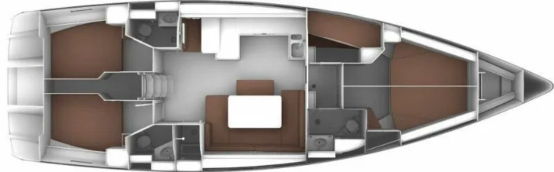Charter a 15.59m 5 Cabin Sailing Yacht in Mahón