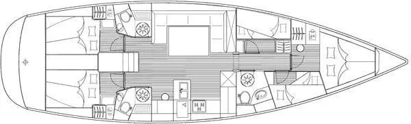 Explore Murter on a 15.5m Bavaria Cruiser 51 Sailing Yacht Rental