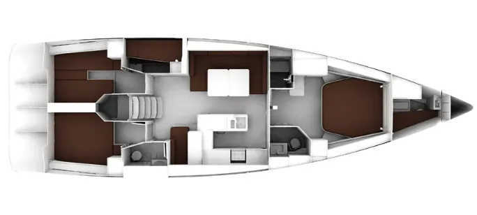 Charter a 16.75m Sailing Yacht in Formia