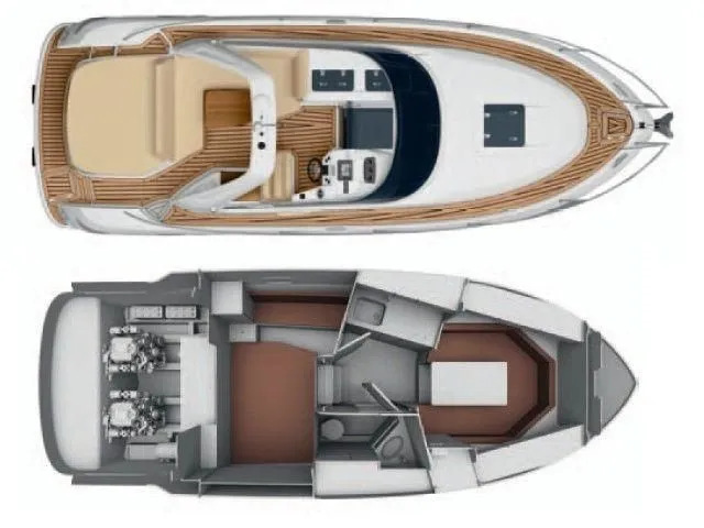 Explore Budva on a 8.95m Rental Motor Yacht Bavaria S29