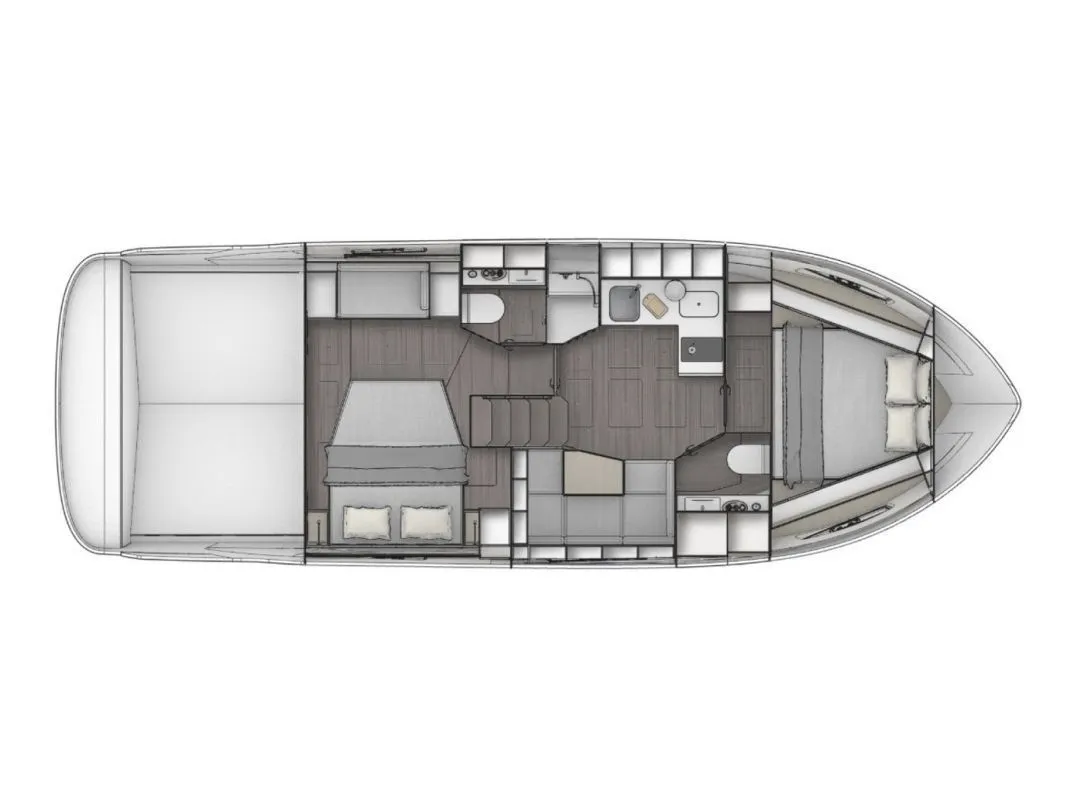 Explore Gouvia on a 12.24m Rental Motor Yacht Bavaria SR41