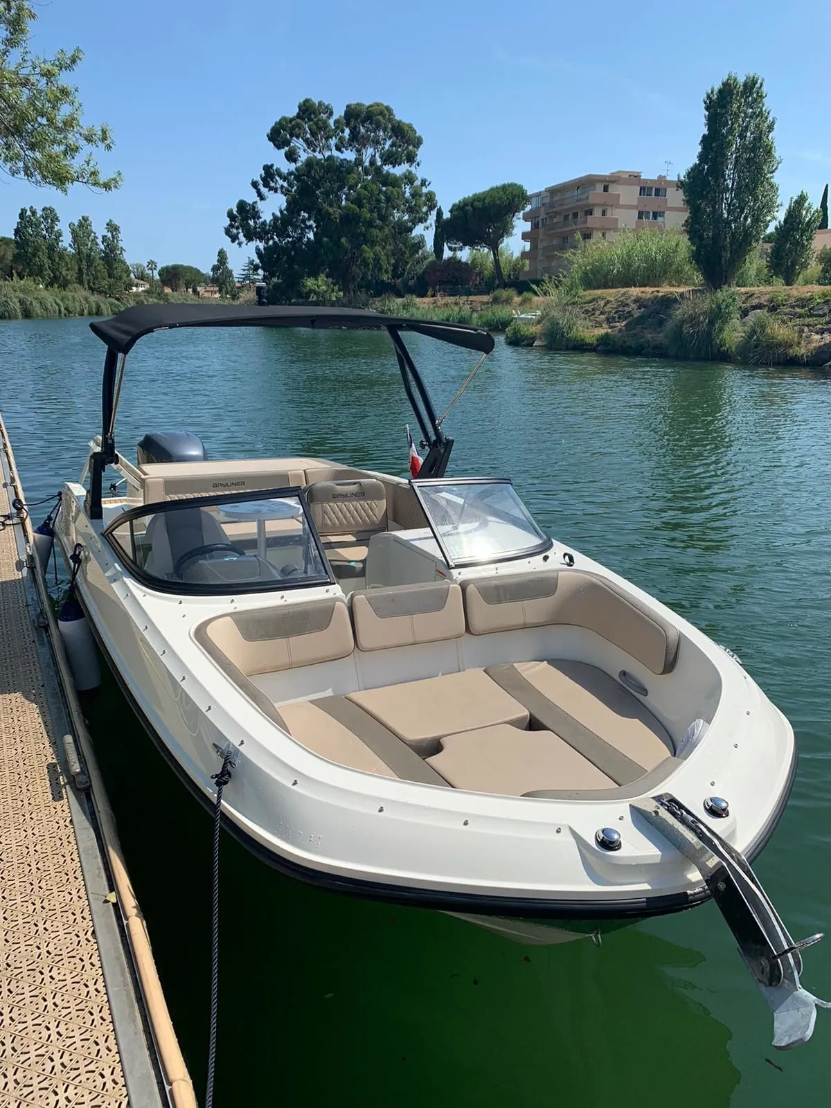 Rent a 6.79m Bayliner VR6 Bowrider in Mandelieu-la-Napoule