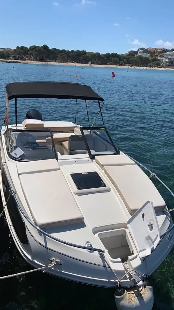 Charter a 6.79m Bayliner VR6 Cuddy Motor Boat in Santa Ponça