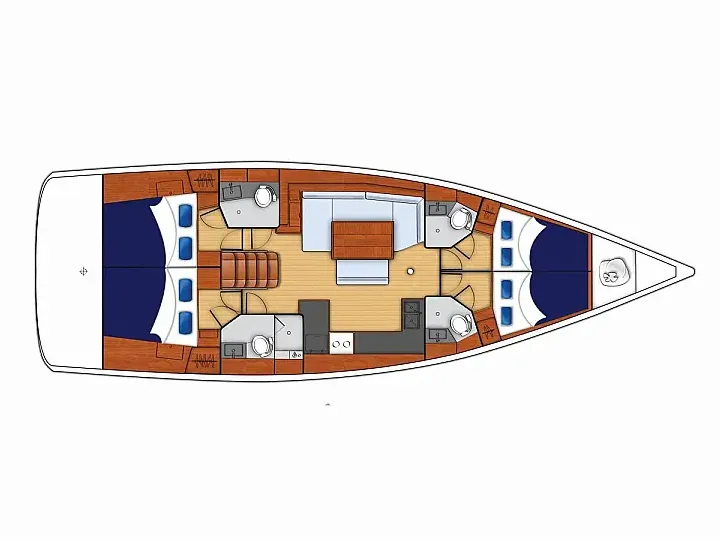 Rent a 14.6m Beneteau 48 in Road Town