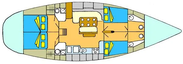 Charter a 15.24m Beneteau 50 in Road Town