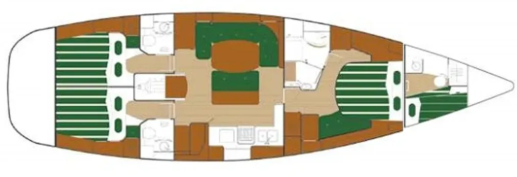 15m Bequia Beneteau 50 Sailing Yacht Hire