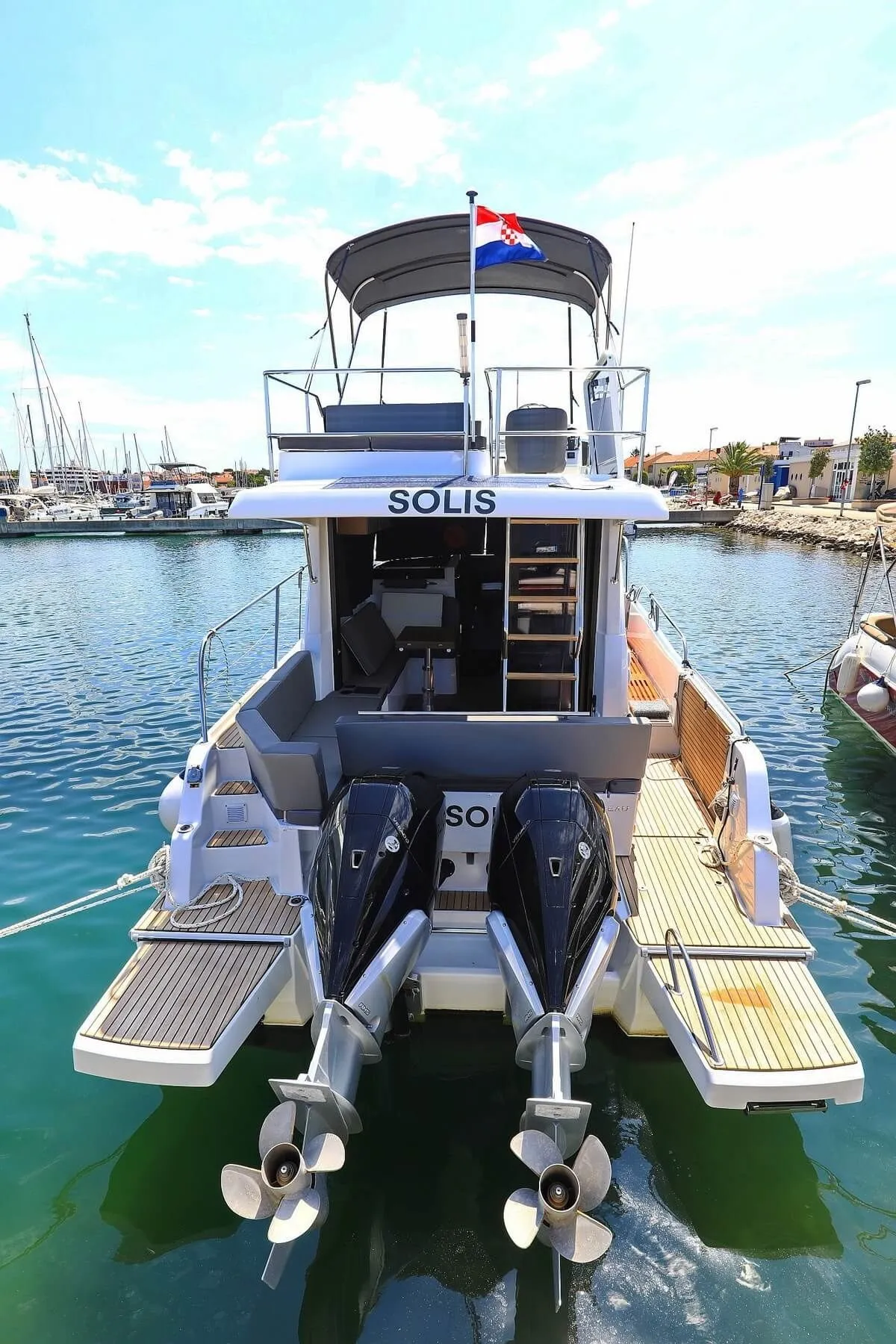Explore Biograd na Moru on a 11.35m Rental Boat