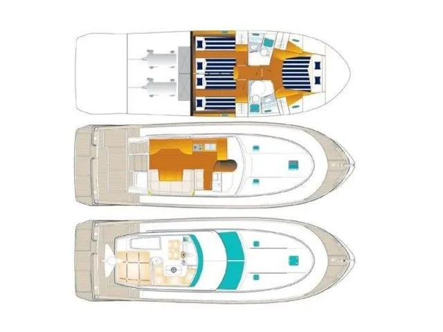 Charter a 13.95m Beneteau Antares 13 Motor Yacht in Sukosan