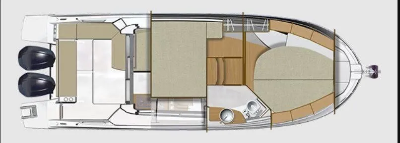 Pirovac Kiralık Beneteau Antares 9 9m Motoryat