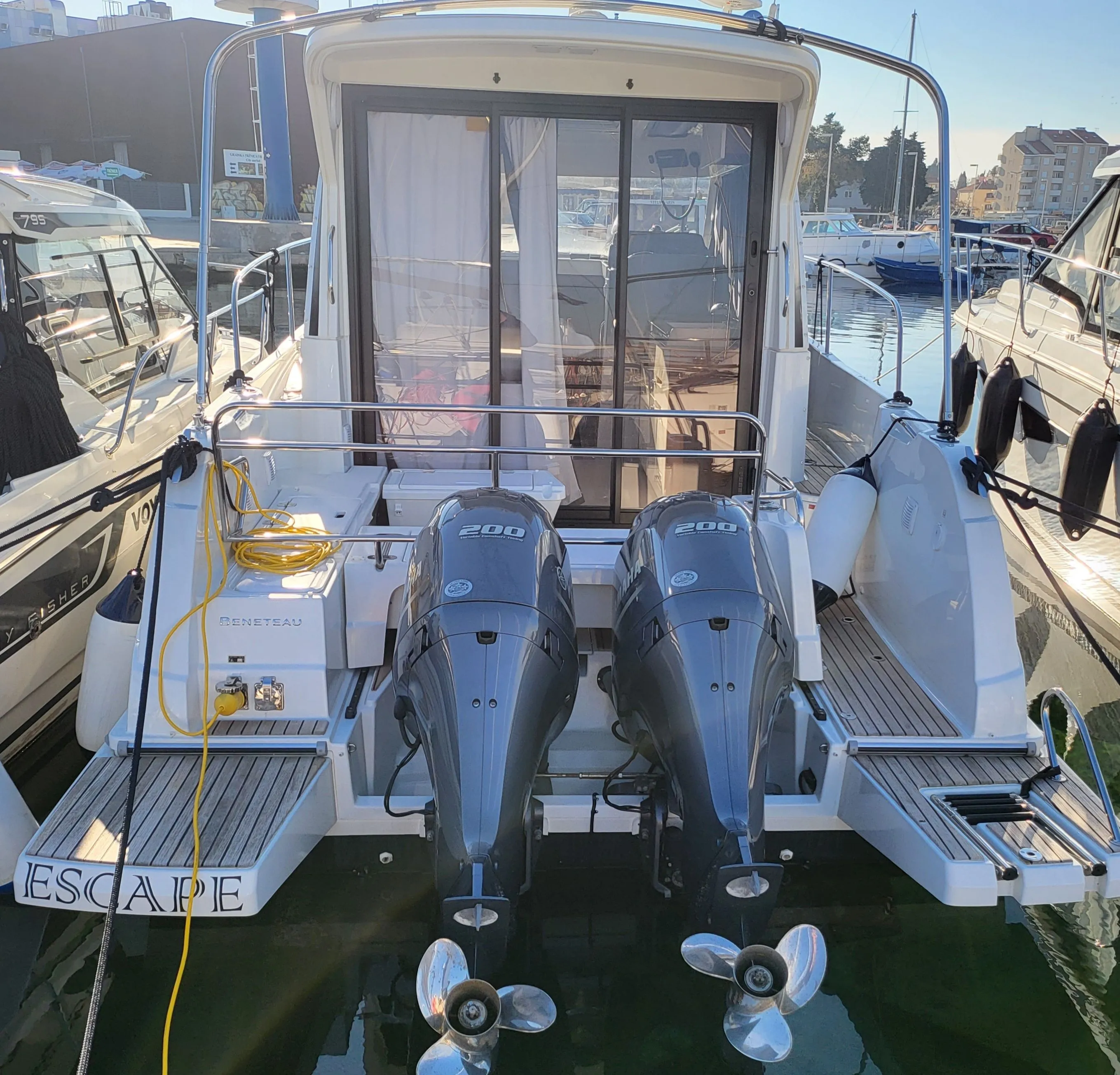 Explore Biograd na Moru on a 9.12m 2 Cabin Motor Yacht Rental