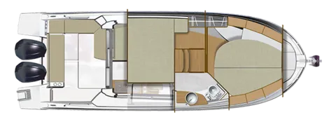 Explore Medulin on a 9.12m 2 Cabin Motor Yacht Rental