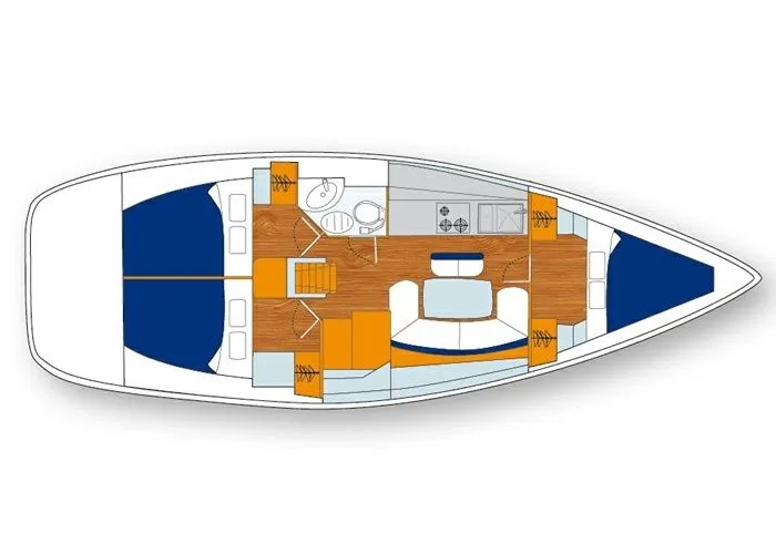 Rent a 11.97m Sailing Yacht in Istanbul