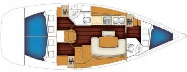12m Milazzo Beneteau Cyclades 39.3 Hire