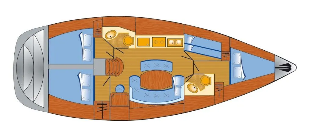 Rent a 13.26m Boat in Heiligenhafen