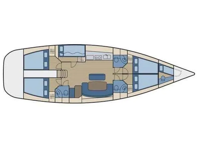 16.8m Playa de las Americas Beneteau Cyclades 50 Hire