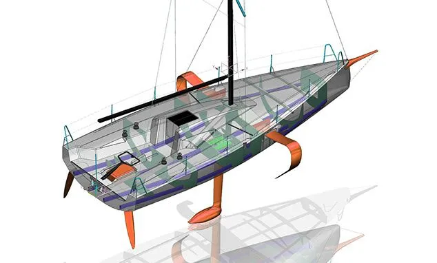 Explore Marseille on a 10.85m Beneteau Figaro 3 Sailing Yacht Rental
