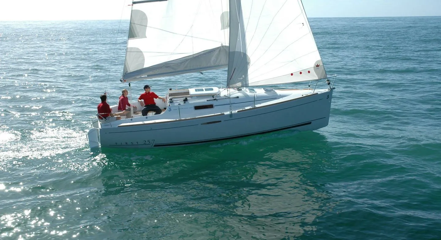 Rent a 7.9m Beneteau First 25.7 QR in Brest