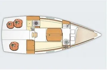 Rent a 7.9m Beneteau First 25.7 QR in Brest