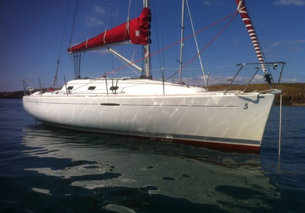 Explore Quiberon on a 9.5m Beneteau First 31.7 Sailing Yacht Rental