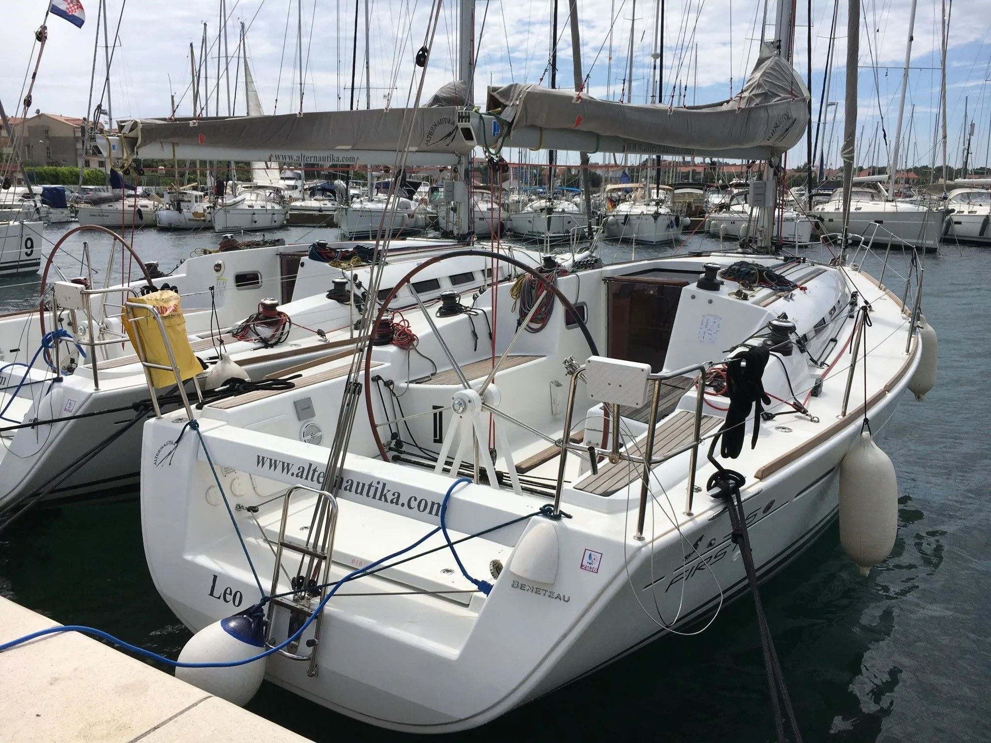 10.85m Jezera 2 Cabin Sailing Yacht Hire