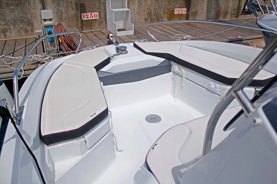 Explore Barcelona on a 6.43m Rental Motor Boat