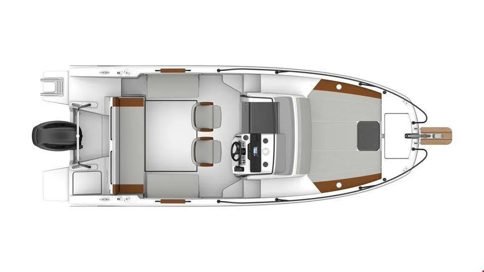 Charter a 6.13m Beneteau Flyer 7 Sundeck Motor Boat in Bandol