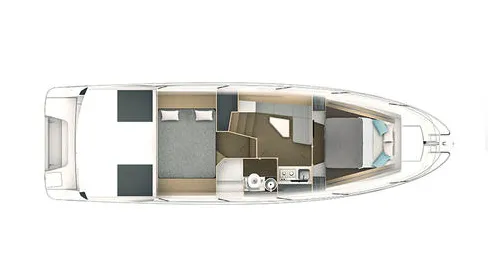11.56m Naples Motor Yacht Beneteau Gran Turismo 36 Hire